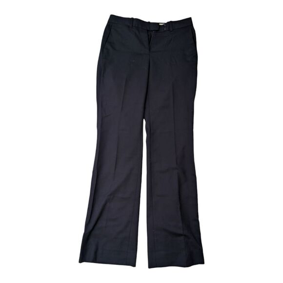 Jcrew 100% wool navy super 120 pants size 4p - Picture 1 of 6
